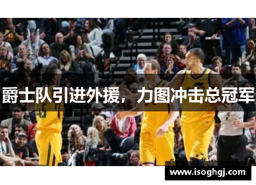 爵士队引进外援，力图冲击总冠军